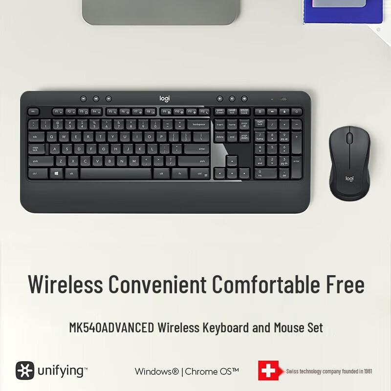 Logitech Беспроводной комплект клавиатуры и мыши MK540