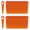 100Pcs for STIHL Polycut 2-2 ABS Cutting Blades Lawn Mower Replacement Parts