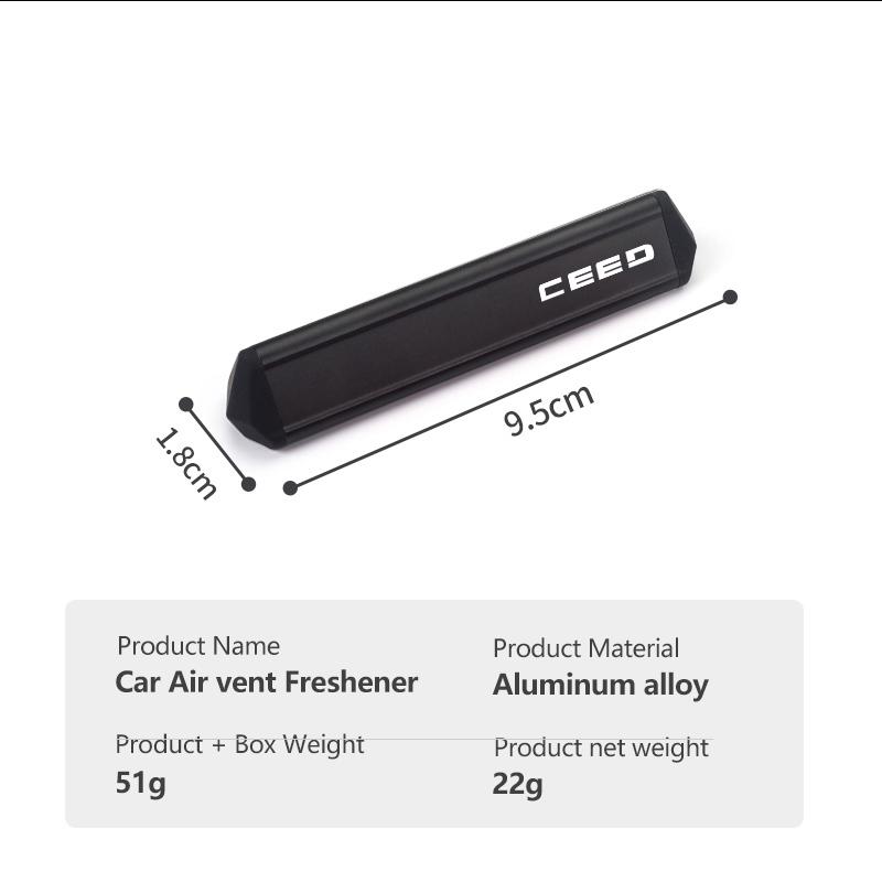AANM1 For KIA Car Air Vent Aromatherapy Diffuser Clip Air Freshener Clips Ceed Soul Picanto Stonic Venga Sorento Fort