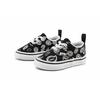 Vans Era Low Top Fashion Sneakers Black Cashew Flower Baby Sneakers VN0A4P39BLK
