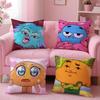 Classic British Cartoon TThe Amazing World of Gumball Cushion Cover Pillow Case Soft Skin Friendly Fabric  Concealed Zipper