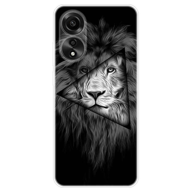 Для OPPO A58 A 58 4G чехол Мягкая силиконовая задняя крышка Мультяшный чехол для телефона Разнообразие