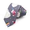 New, Cotton, Christmas, 6cm Tie, Red, Blue, Green Necktie, Santa Claus Snowflake,Neck Tie Festival,