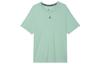 Jordan T Shirts Men's Mint Crew Neck Moderate Straight Fit FN5830-353