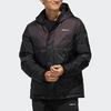 Adidas Neo Solid Warm Hooded Down Sport Jacket Winter Men Outerwear Black EI4410