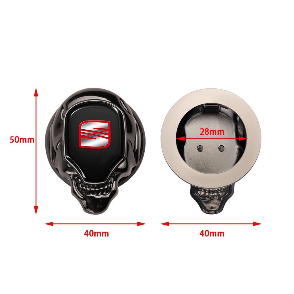 Car Interior Engine One-key Start Button Protection Cover Sticker For SEAT Toledo 3 Leon 5F Ibiza 5 6 MII Altea Cordoba Cupra FR plm056