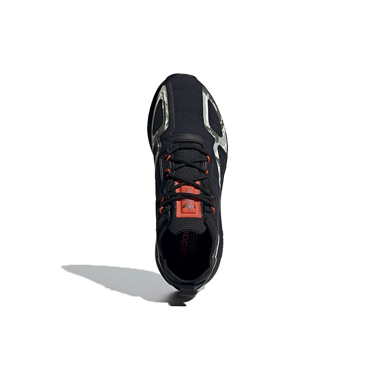 adidas Кроссовки унисекс ZX 2K Boost Black Camo Core-Black Collegiate-Orange GW2328
