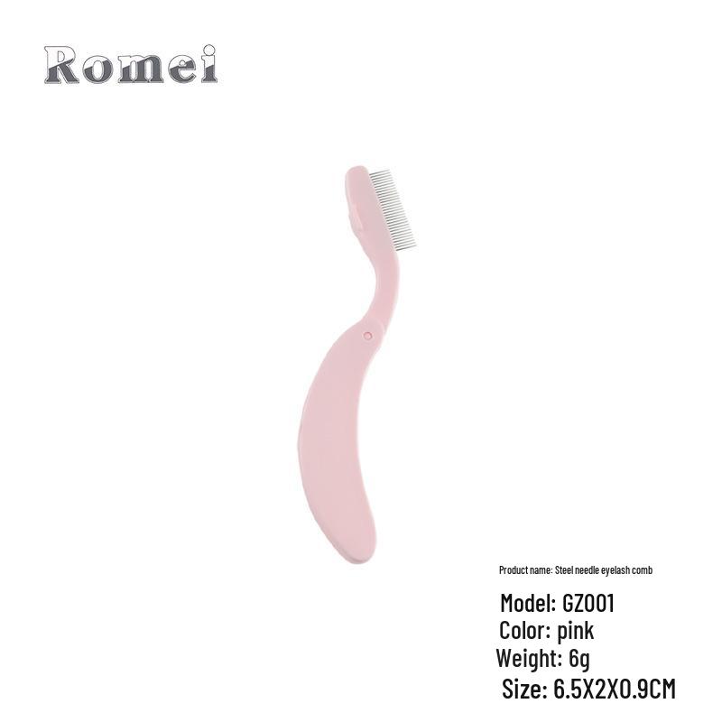 Инструмент-расческа для бровей и ресниц с иглой из нержавеющей стали