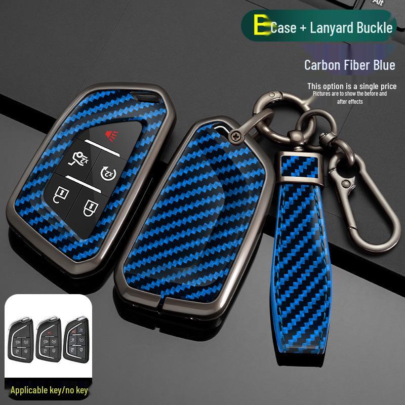 Премиальный чехол для ключей для Cadillac XTS, SLS, Seville, CTS, SRX, Escalade, ATS - Мужской роскошный аксессуар