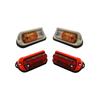 Apsmotiv Light Rear Lights Tail Lights Assemblies and Side Indicator | Red Body | Red Lens Suitable for Massey Ferguson Tractor