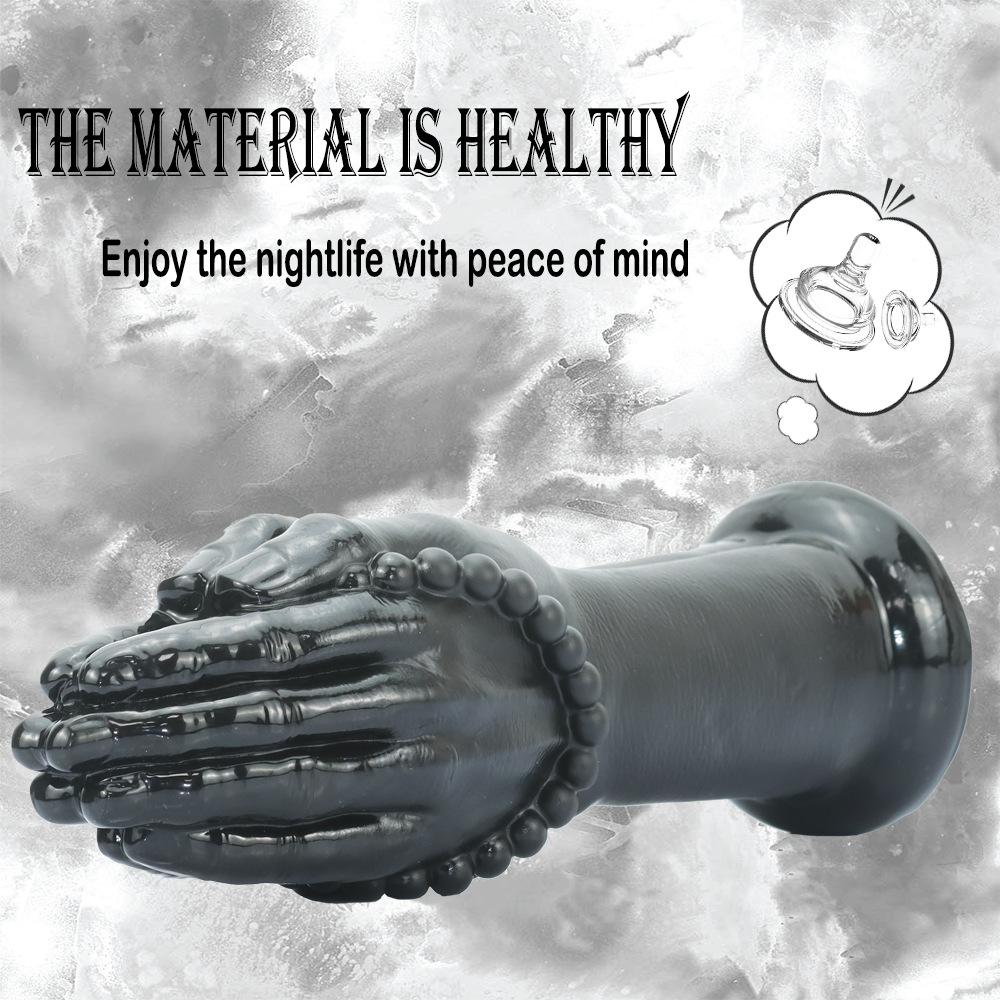 11 см трехразмерный кулак протез руки задняя часть корта анальная пробка очень большой ручной шарик анальный расширитель протез пениса секс-игрушки