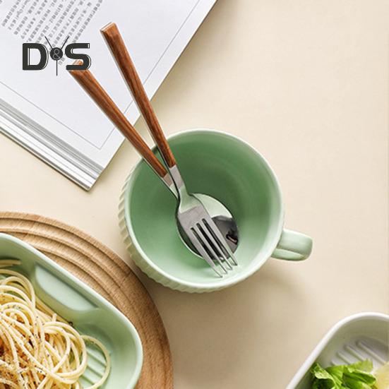 Керамическая чашка для молока с ручкой, безопасная чашка для бульона, эстетичные миски для завтрака, безопасная для микроволновки и духовки, посуда для дома, ресторана на открытом воздухе