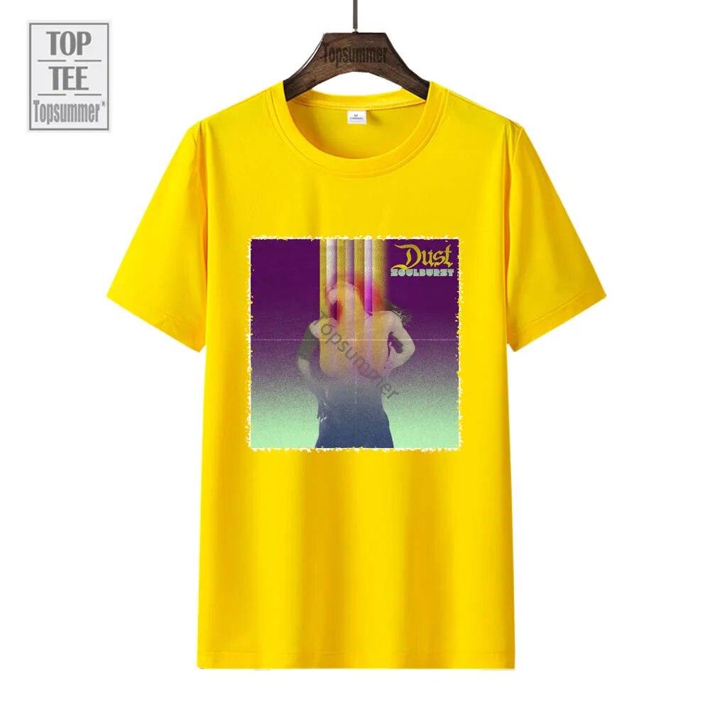 Футболка Soulburst Album Dust Tour, унисекс, поп-тренд, черные футболки, женские футболки с графическим принтом