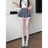 Pure Desire Pleated Lace-Trim A-line Mini Skirt - Women's Autumn Niche Style