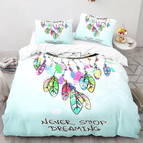 Quilt Cover Dream Catcher Duvet Covers Pillowcase Bedding Set Single Double King