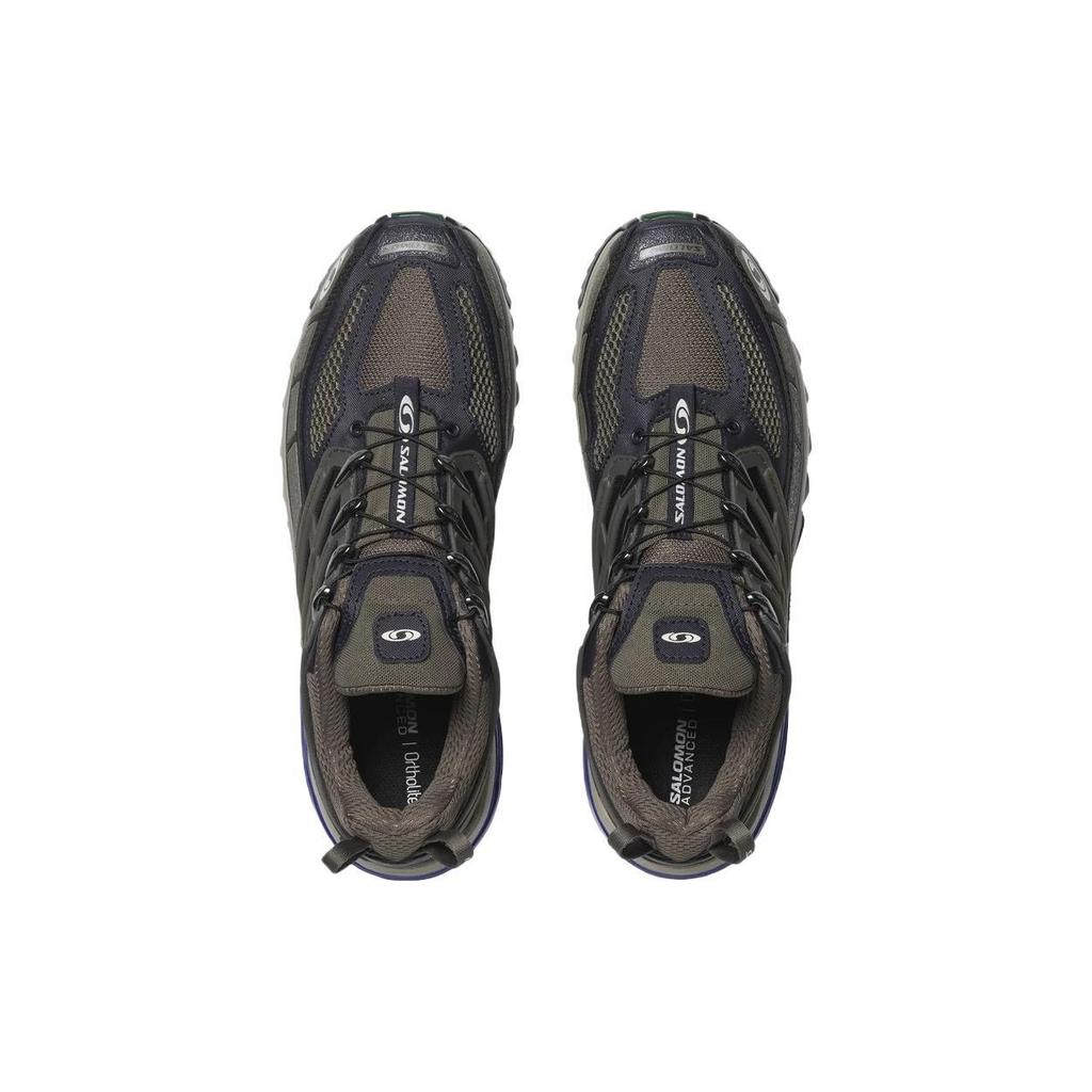 SALOMON Acs Pro Улучшенная ткань Модные Нескользящие Износостойкие Дышащие Легкие Низкие Походные Кроссовки Унисекс Походные Кроссовки Черный Коричневый 417526