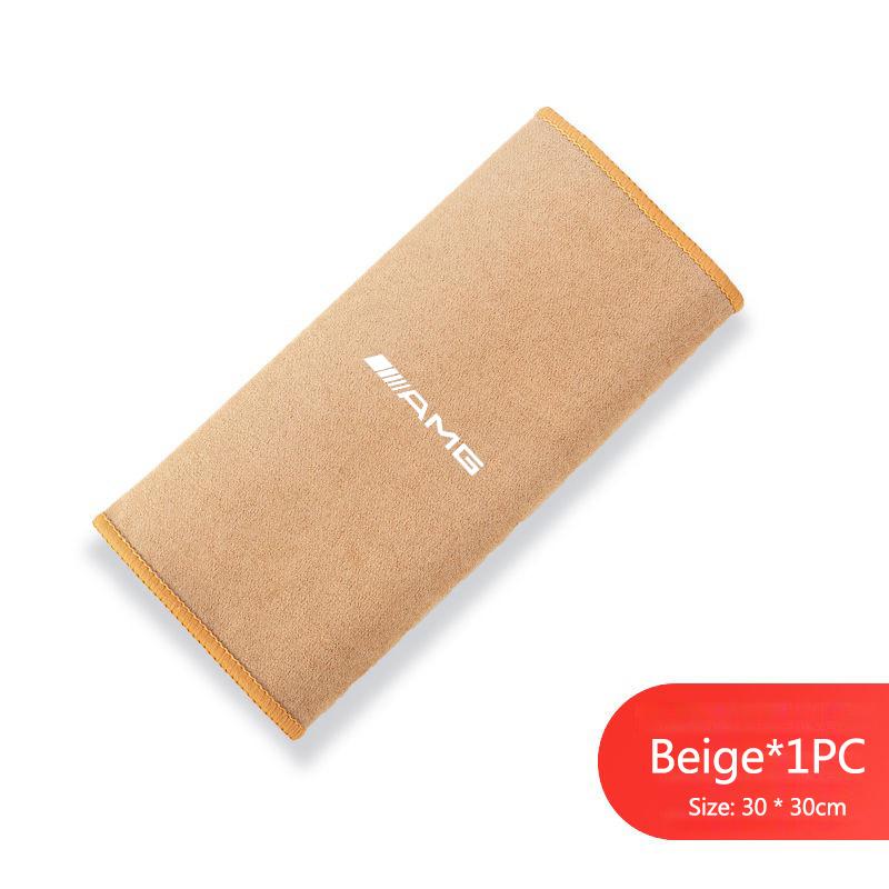 WVQ5 Car Wash Towel Car Cleaning Drying Cloth Wash Towel For Mercedes Benz AMG W177 W176 X166 X167 C257 C218 X253 C118 C117 H247 X156