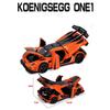 1/32 Koenigsegg ONE 1 литая спортивная модель автомобиля гоночные автомобили модель имитация звука и света детская игрушка подарок