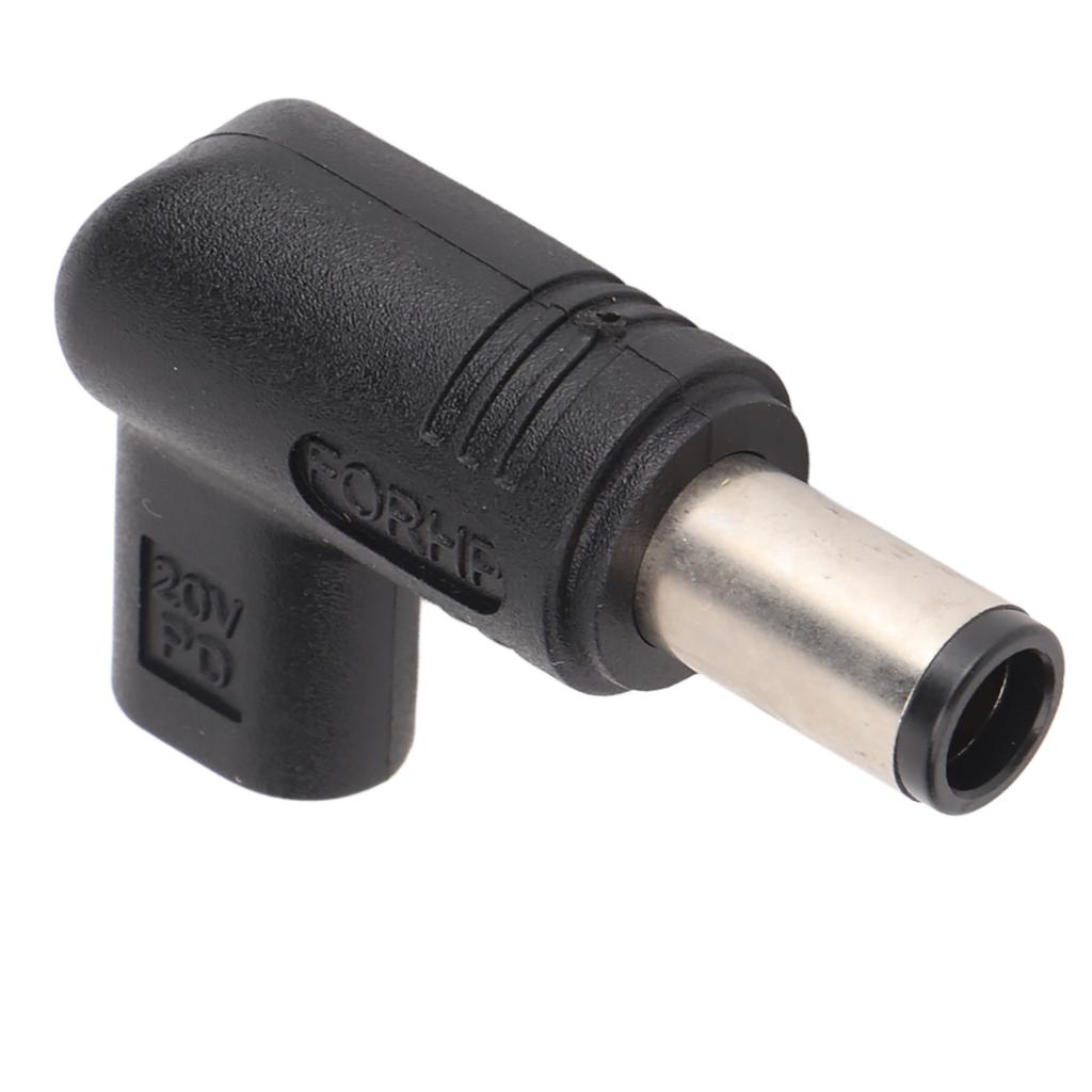 Адаптер USB Type C (мама) к DC 7.4x5.0мм E-Mark Смарт-чип 100Вт PD Быстрая зарядка Type C к разъему DC