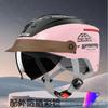 Универсальный полушлем Junhao, сертифицированный 3C: Дышащая защита от солнца для мужчин и женщин на все сезоны.