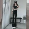 Women's High-Waisted Retro Flared Jeans, Slim Fit, Perfect for Autumn