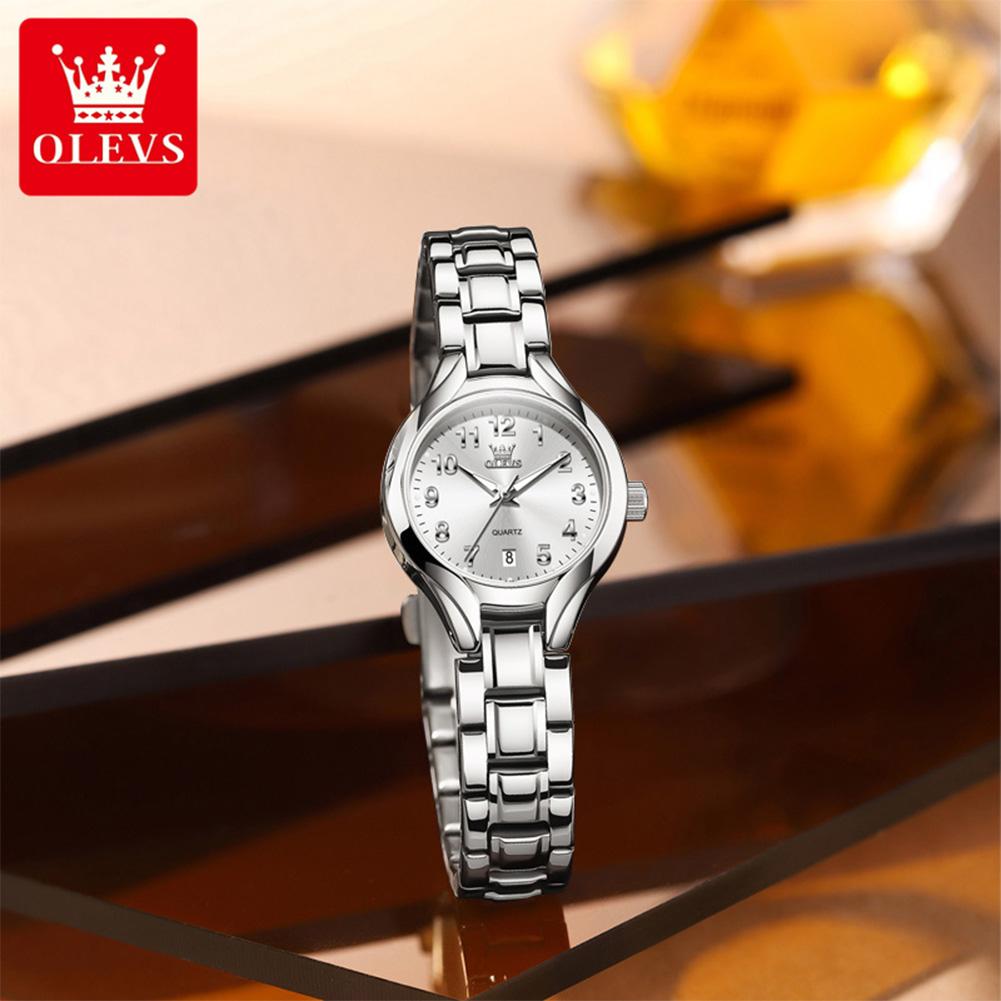 OLEVS Женские часы Роскошный Оригинальный Бренд Водонепроницаемые Люминесцентные Кварцевые Часы Автоматическая Дата Женские Часы Наручные