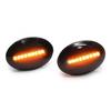 Car Fender Light Compatible with Fiat 500 500C 2011- Car Accessories Auto Parts Side Turn Signal LED Sequential Side Light