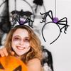Halloween Parties Essential Headbands Comfortable Festival Halloween Headgears with Spders for Parties Fun