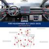 Пленка TPU для VW Volkswagen ID.7  2024 2025 Панель центральной консоли Навигационный экран TPU Защитная пленка для интерьера Защита от царапин