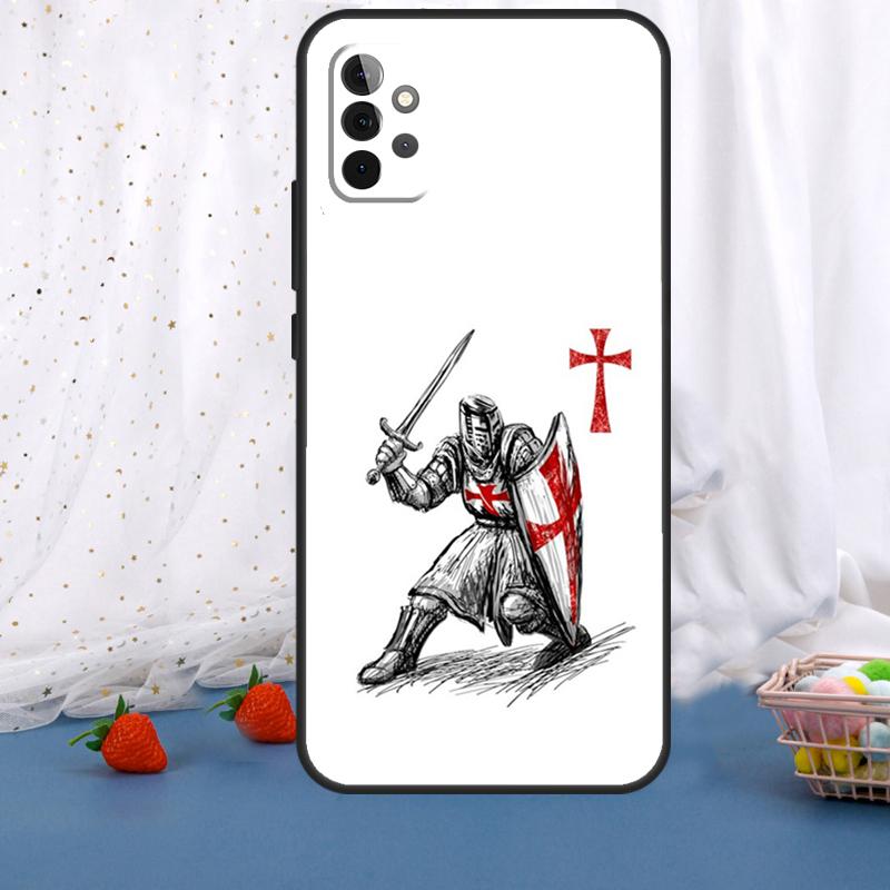 Christian Templar Knights For Samsung Galaxy A53 A33 A16 A06 A56 A36 A26 A05 A22 A32 A52 A54 A34 A14 A55 A15 A35 Case