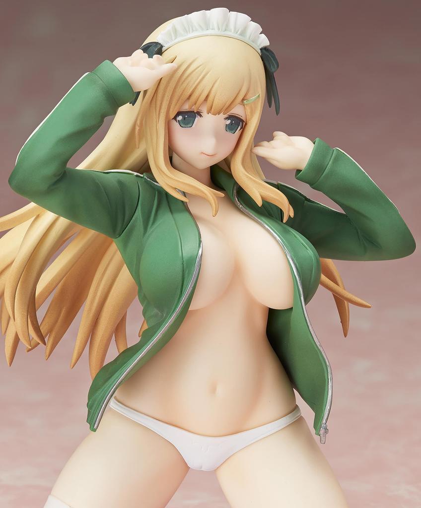 Proovy Gokubi Girls Slender Glamorous Senran Kagura New Wave G Burst Reprint Edition Ei Bare Skin Jersey Clothes Scale PVC Painted Complete Figure