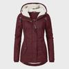 2021 Autumn/Winter Women's Solid Color Zipper Jacket with Pockets and Long Sleeves