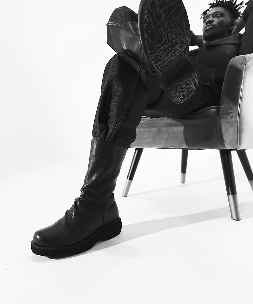 Like Some More Volchi 004 Boots [Black]