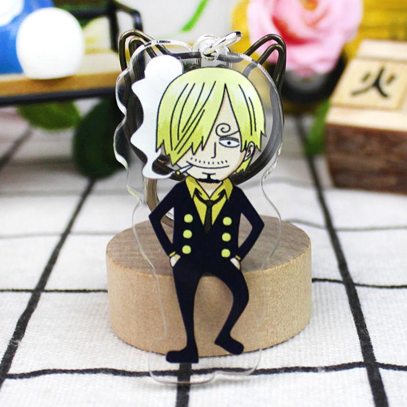 One Piece брелок кулон аниме Луффи Дракон навигация король окружающий двухсторонний HD сумка кулон подарок