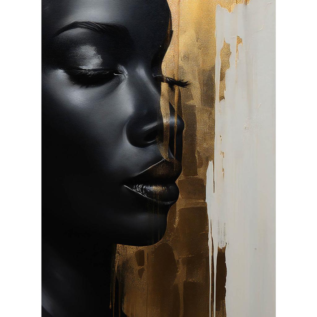 Golden Power Golden Power, 40X50 Cm, Gold Aluminum Frame, 230 Gsm Matte Paper