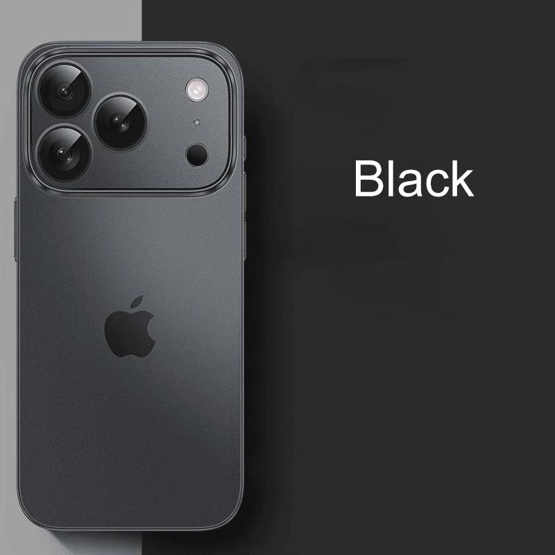 Роскошный Ультратонкий Жесткий Матовый PP Чехол 0.3MM для iPhone 17 Air 16 15 14 Plus 13 12 11 17 Pro Max Прозрачный Ударопрочный Тонкий Чехол