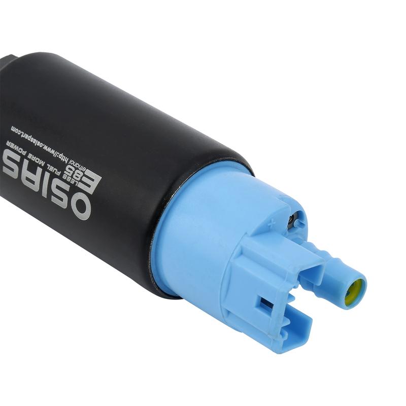 OSIAS Inlet 38MM 300LPH Safe OE replacement Fuel Pump & tall Kit 04 E2068 Carbon brush and Carbon Commutator made
