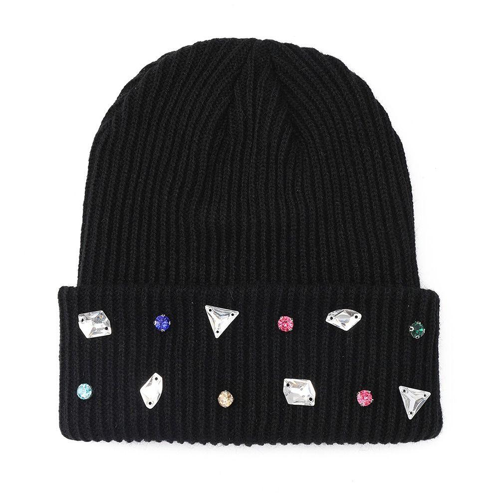 Thickened Winter Knit Hat Brimless Cold Cap New Pullover Hat Women and Men