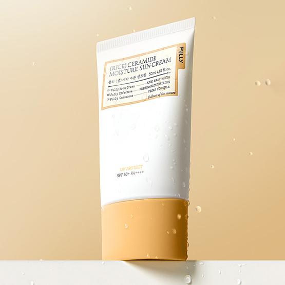 FULLY Rice Ceramide Moisture Sun Cream SPF 50+ PA++++ 50ml