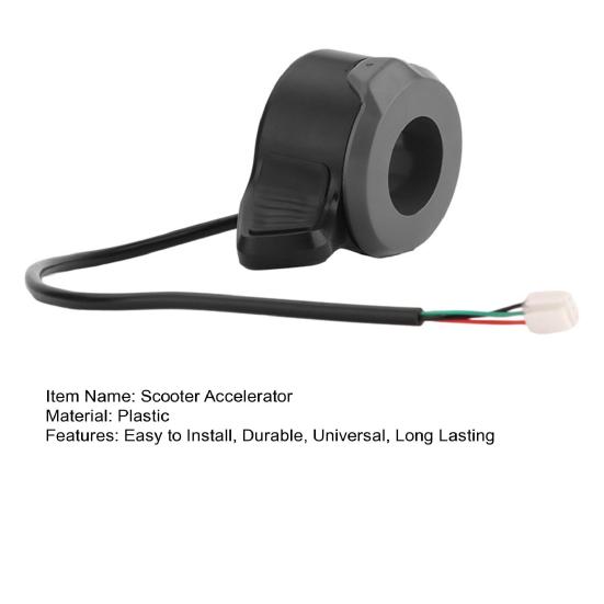 Electric Scooter Throttle Accelerator Accessories Replacement Part Anti-corrosion Simple Installation Speed Control Throttle Accelerator