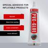 Прочный ПВХ Клей Клей для Ремонта Надувных Лодок 60 мл Водонепроницаемый ПВХ Клей для Каяка Надувной Игрушки ПВХ Лодок Плавательного Круга