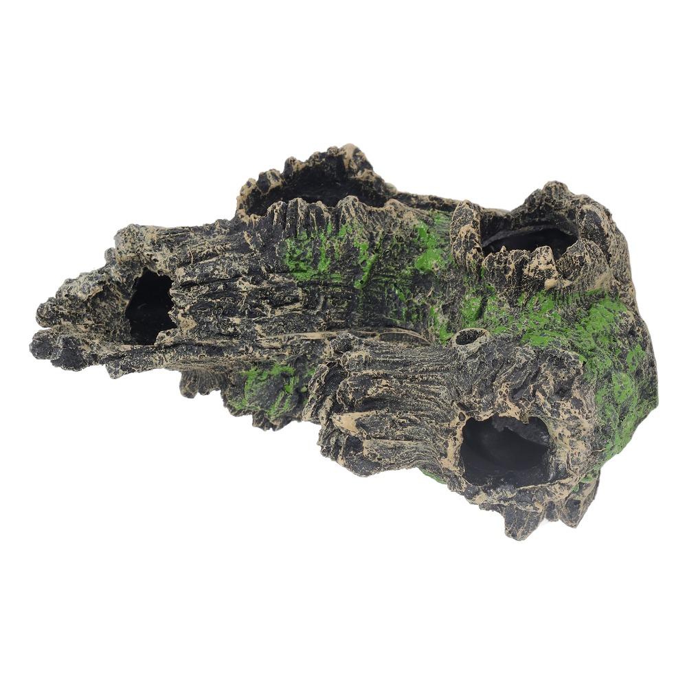 Multi-Cavity Hollow Aquarium Tree Stump Decor Aquarium Shrimp House Aquarium Tank