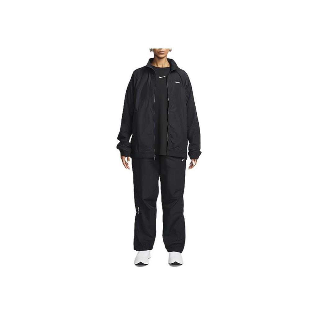 Nike Совместные бренды X Nocta SS24 Повседневные свободные вязаные джоггеры с манжетами Низ унисекс Черный FN7669-010