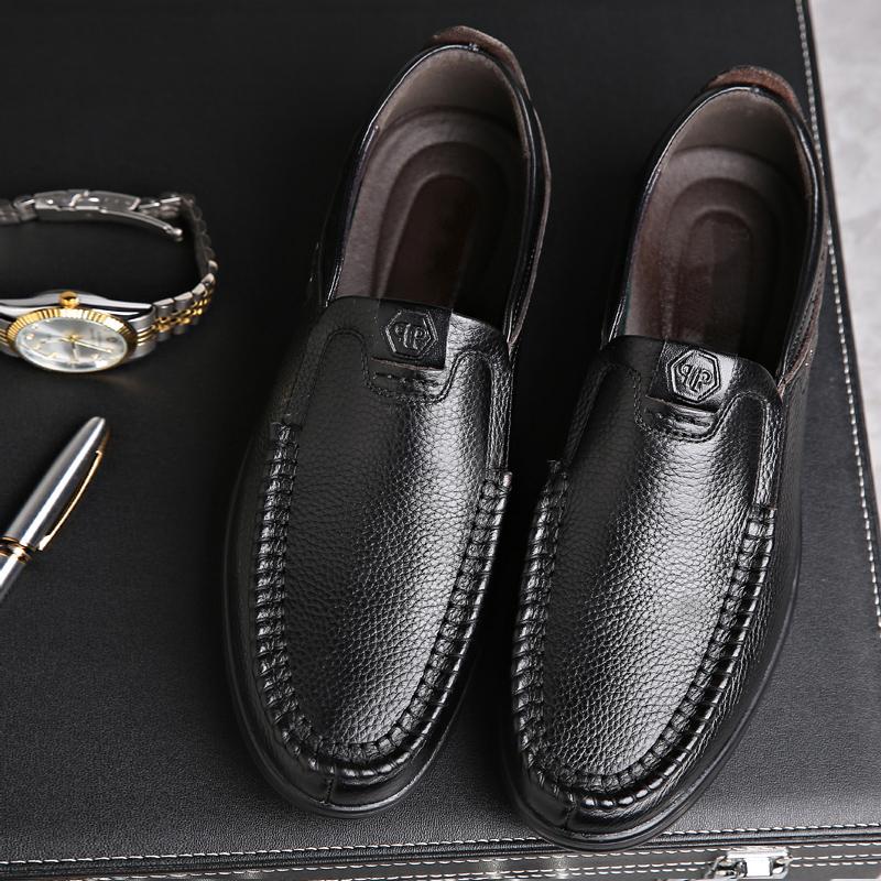 Men Loafers for Business and Leisure Comfortable Breathable Non Slip Wear Resistant Men Shoes