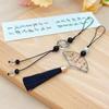 DIY Handmade Chinese Style Butterfly Pendant Calligraphy Mobile Phone Strap  Female Lady Girl