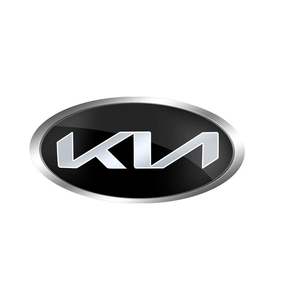 AABJN1 KIA KN Эмблема Автомобиля Передний Капот Задний Багажник Значок Наклейка Аксессуары Для KIA Sportage Ceed Sorento Cerato Optima Picanto Rio Soul