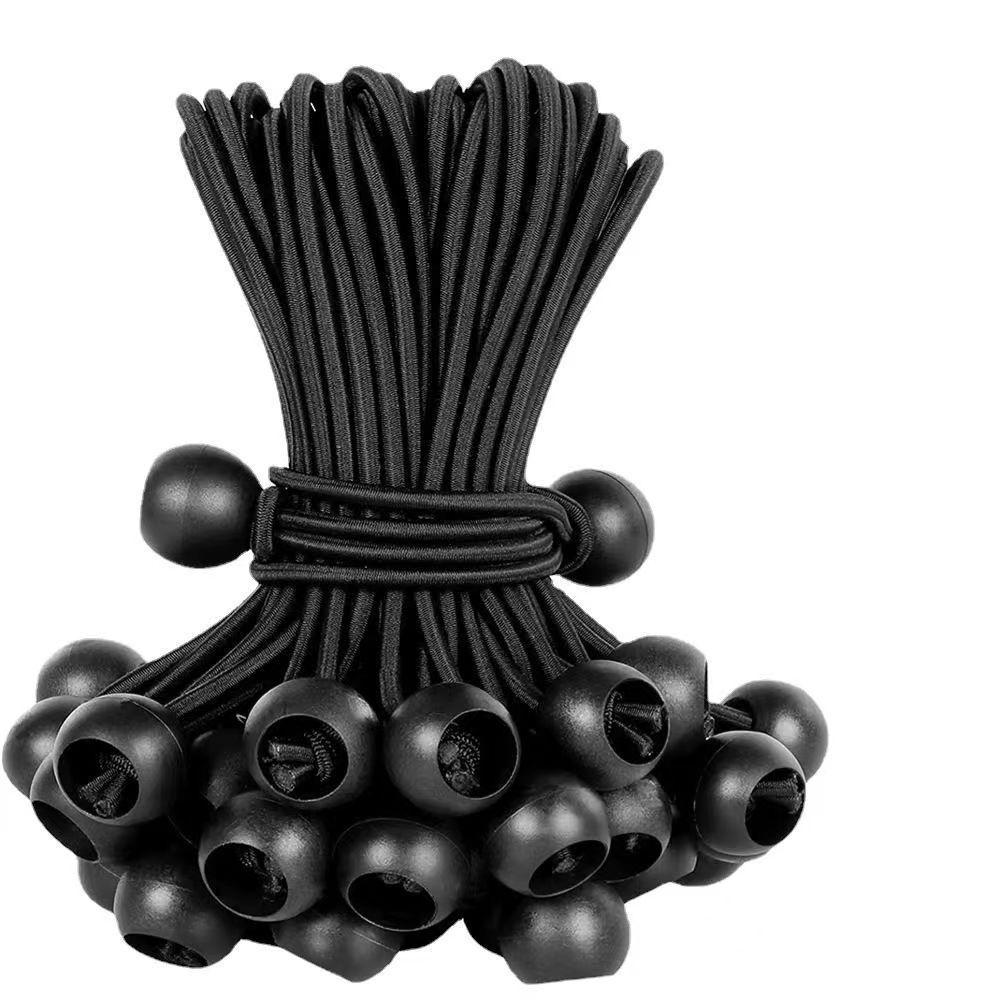 Эластичный шнур-банджи с шариком для крепления и хранения палатки для кемпинга на открытом воздухе