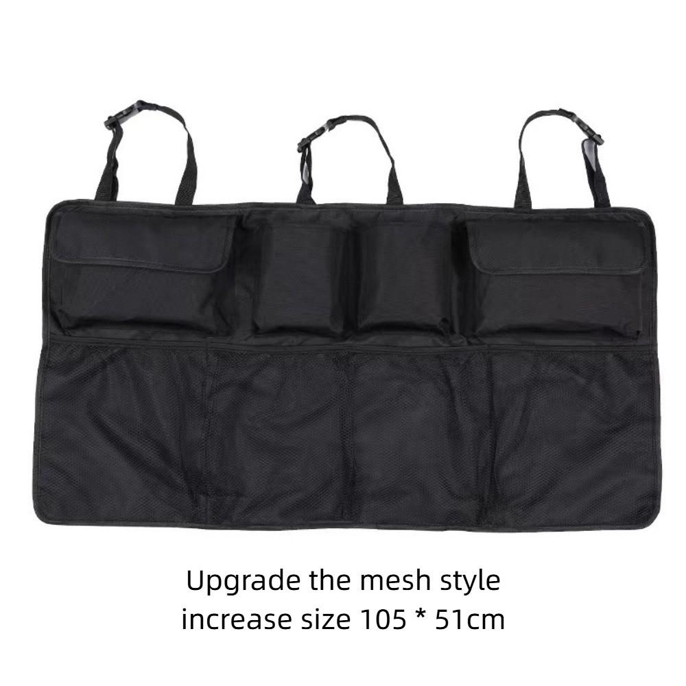 Waterproof Car Trunk Hanging Storage Bag Adjustable Straps Car Seat Back Organizers Car