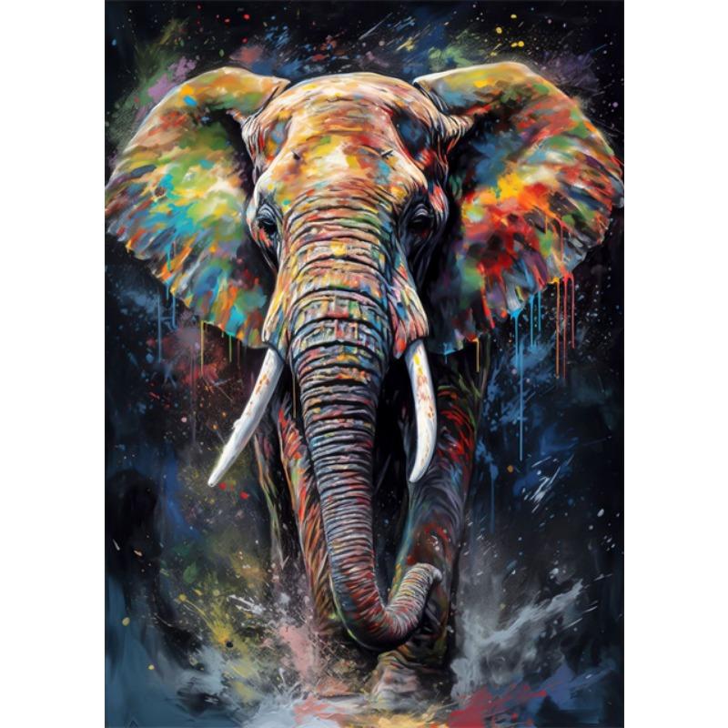 Абстрактное граффити настенное искусство холст живопись акварель обезьяна змея лев тигр животное портрет плакат для гостиной домашний декор