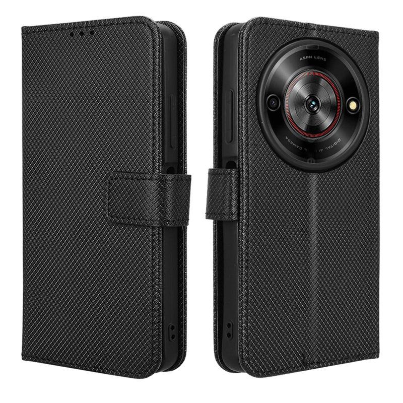 Флип-чехол для ZTE Nubia Focus / Blade A75 кожаный чехол для телефона PU противоударный прочный ретро-чехол